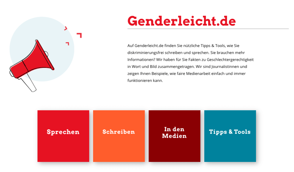 Website genderleicht.de