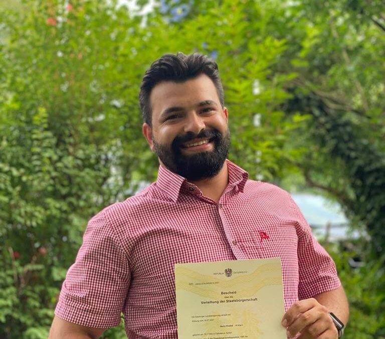 Khaled, 29 Jahre staatenlos. Mit Happy End!